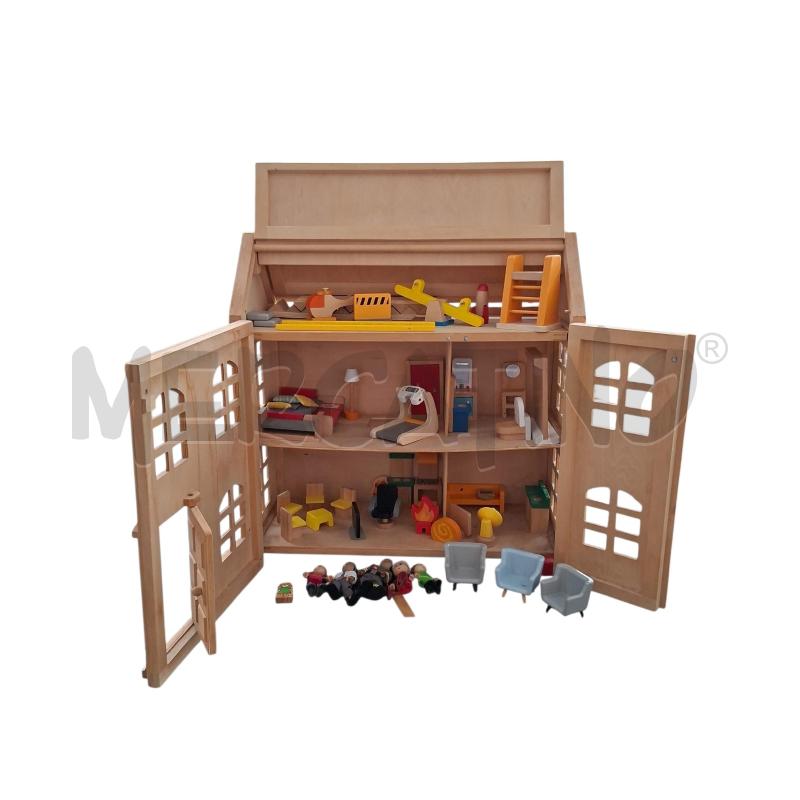 CASA BAMBOLE LEGNO TOYTOPIA  | Mercatino dell'Usato Arcore 2
