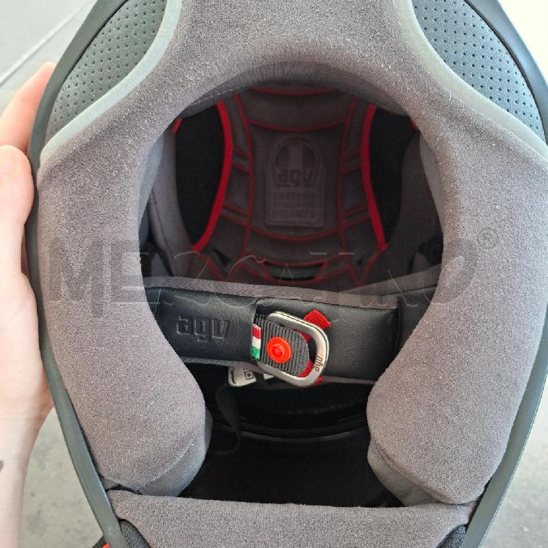 CASCO MOTO AGV NERO MS24 | Mercatino dell'Usato Arcore 3