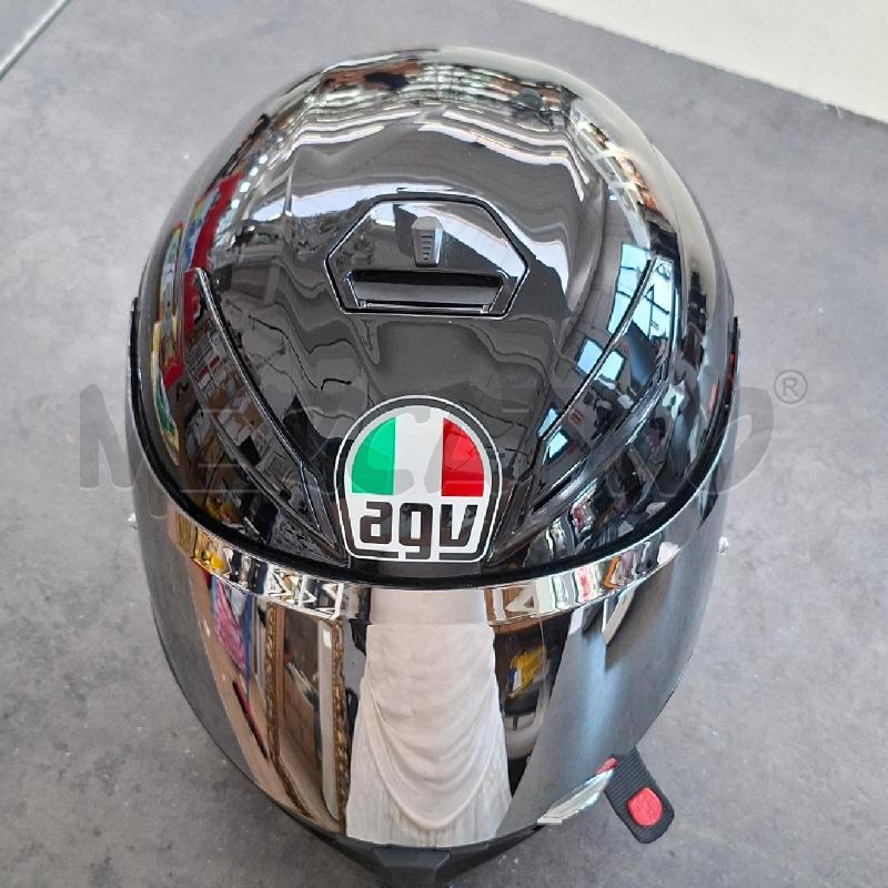 CASCO MOTO AGV NERO MS24 | Mercatino dell'Usato Arcore 4