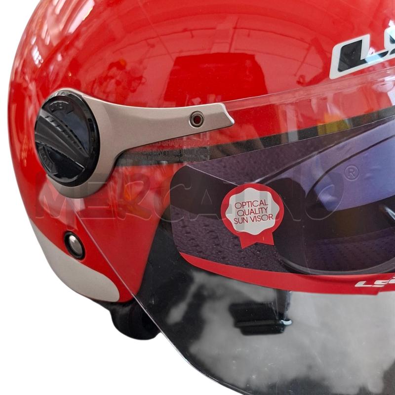 CASCO MOTO ROSSO LS2 | Mercatino dell'Usato Arcore 2