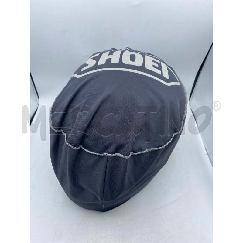CASCO MOTO SHOEI COCCINELLA FIORI ROSSI E BLU  | Mercatino dell'Usato Arcore 5