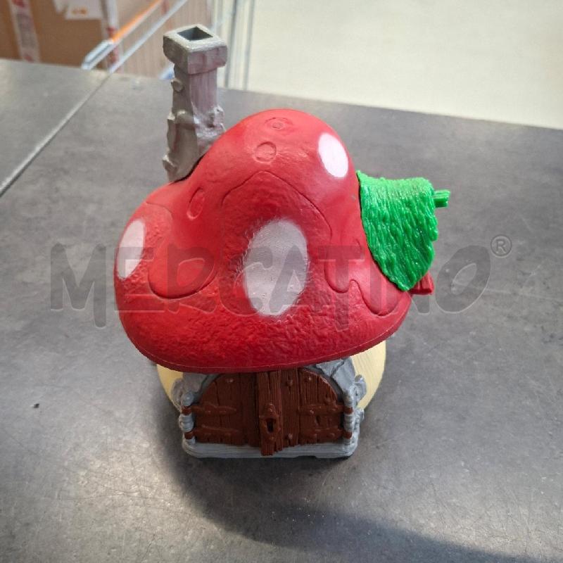 CASETTA PUFFI FUNGO ROSSO PEYO 1976 | Mercatino dell'Usato Arcore 1