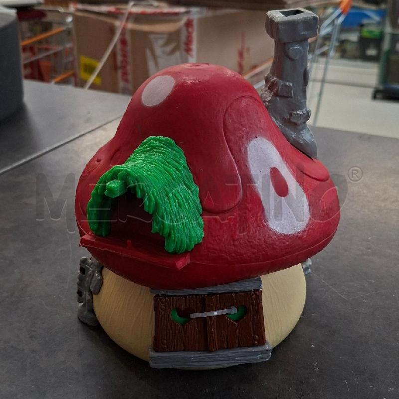 CASETTA PUFFI FUNGO ROSSO PEYO 1976 | Mercatino dell'Usato Arcore 2