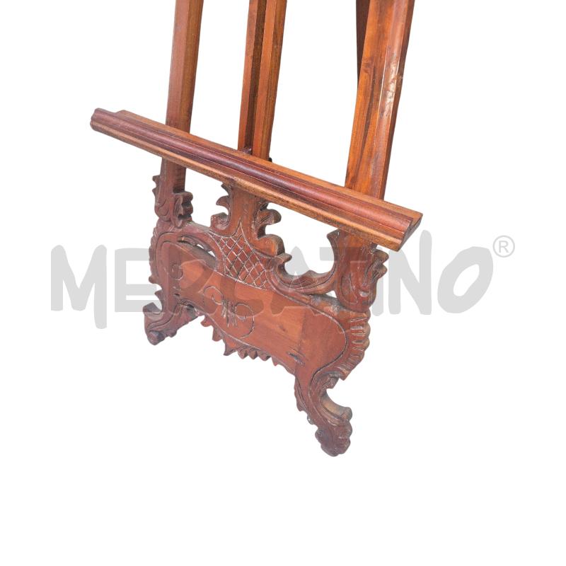 CAVALLETTO DA PITTORE LEGNO INSTARSIATO  | Mercatino dell'Usato Arcore 2