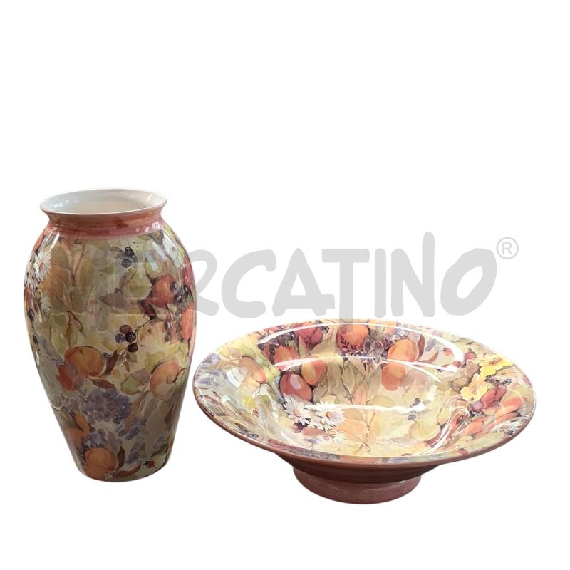 CENTROTAVOLA CON VASO CLS MADE IN ITALY | Mercatino dell'Usato Arcore 1