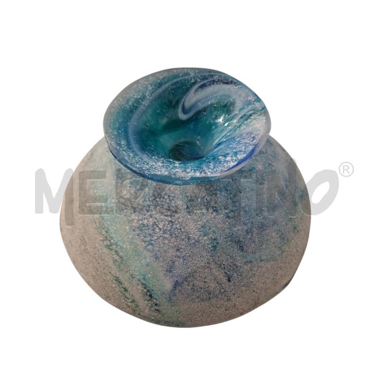 CENTROTAVOLA VETRO AZZURRO  | Mercatino dell'Usato Arcore 4