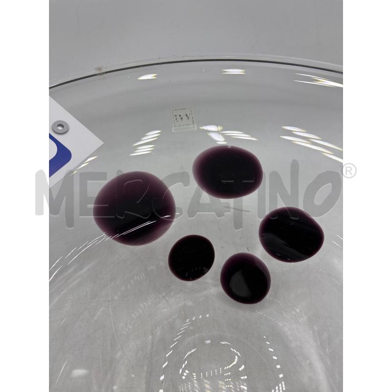 CENTROTAVOLA VETRO IVV MACCHIA VIOLA | Mercatino dell'Usato Arcore 2