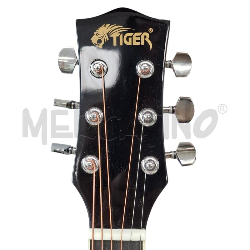 CHITARRA ELETTROACUSTICA TIGER NERA | Mercatino dell'Usato Arcore 2