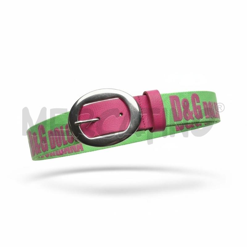 CINTURA DOLCE&GABBANA VERDE ROSA | Mercatino dell'Usato Arcore 1