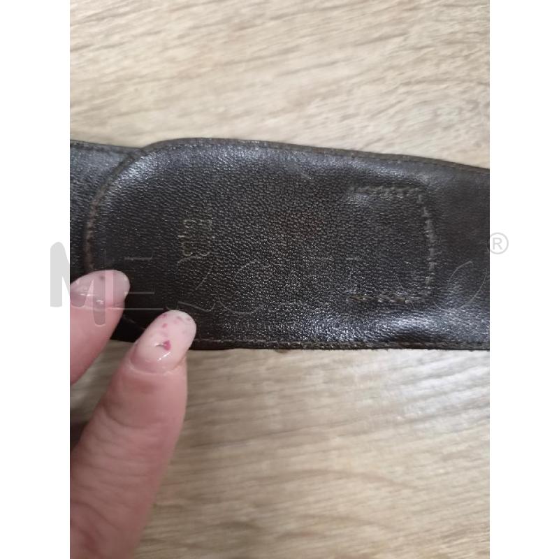 CINTURA DONNA CÈLINE MARRONE IN PELLE  | Mercatino dell'Usato Arcore 4