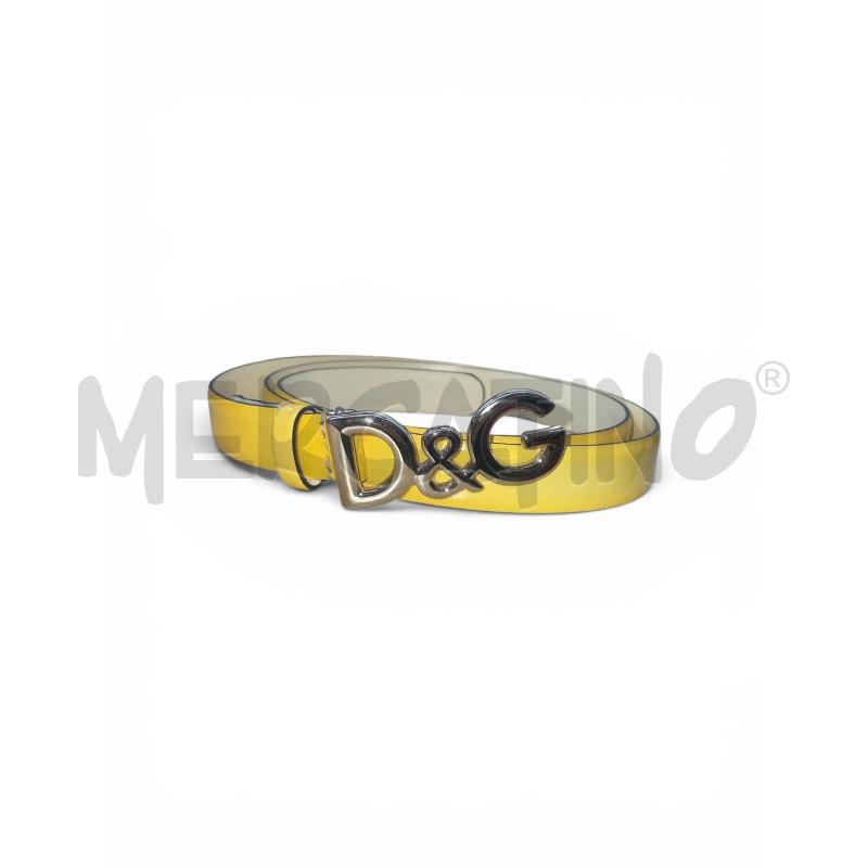 CINTURA DONNA D&G GIALLA 95CM | Mercatino dell'Usato Arcore 1