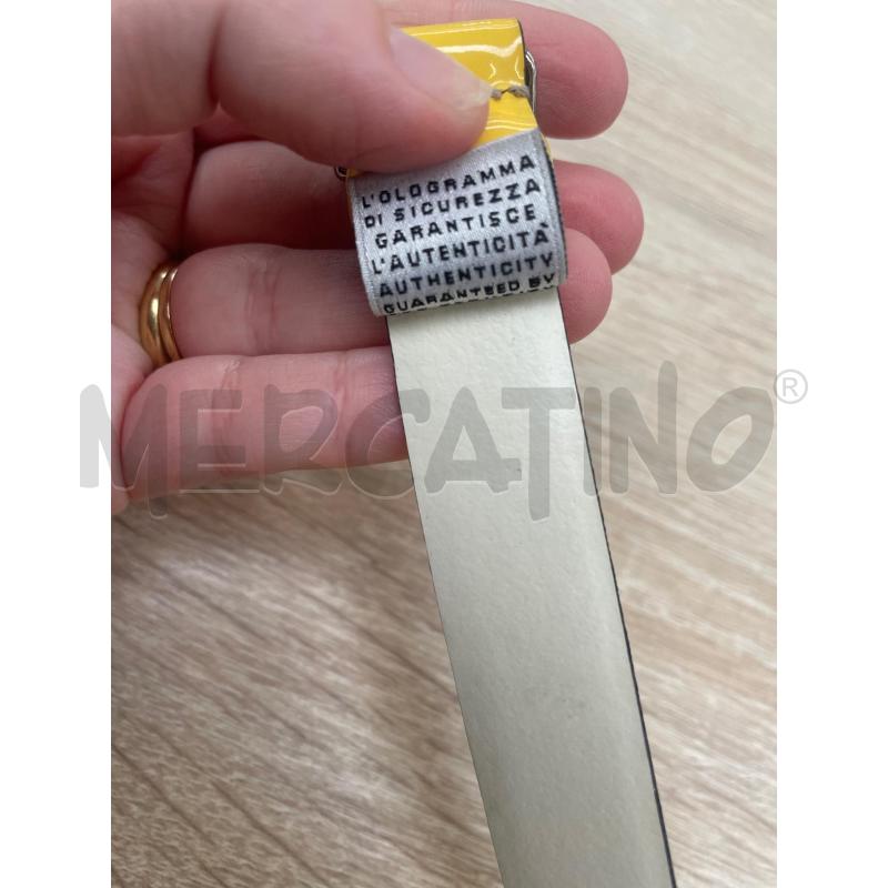 CINTURA DONNA D&G GIALLA 95CM | Mercatino dell'Usato Arcore 3