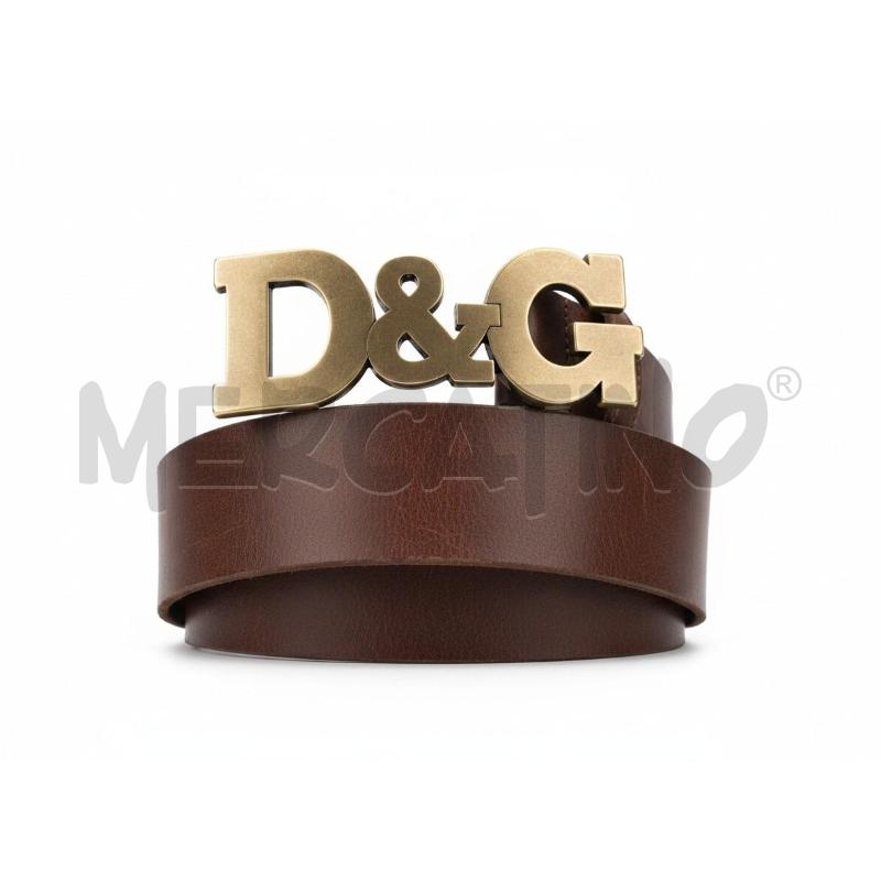 CINTURA DONNA D&G MARRONE  105CM | Mercatino dell'Usato Arcore 1