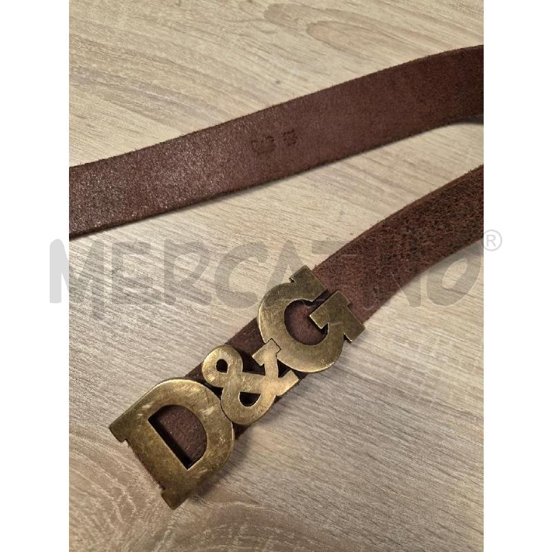 CINTURA DONNA D&G MARRONE  105CM | Mercatino dell'Usato Arcore 2
