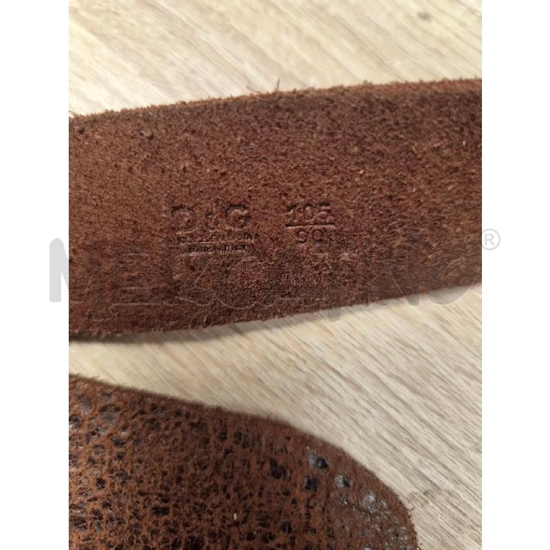 CINTURA DONNA D&G MARRONE  105CM | Mercatino dell'Usato Arcore 4