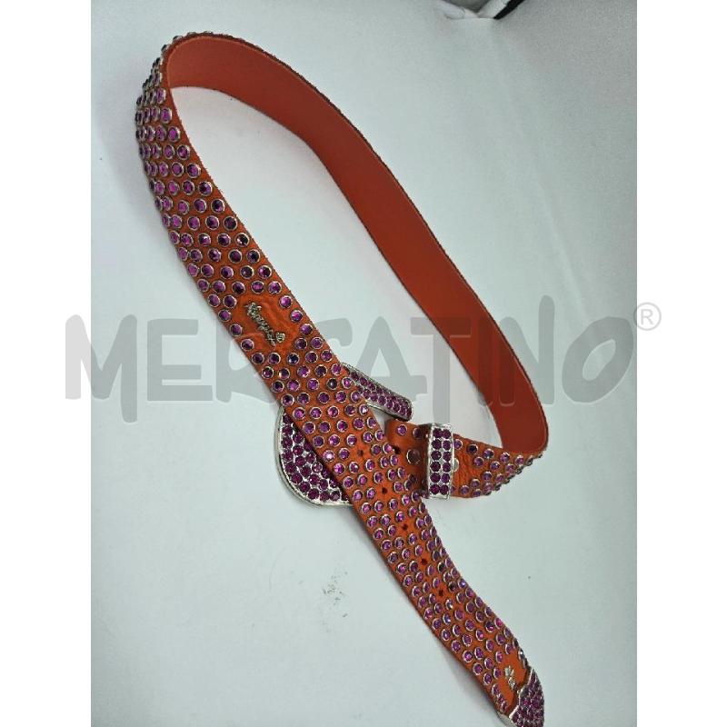 CINTURA DONNA KIPPYS ARANCIO STRASS | Mercatino dell'Usato Arcore 2