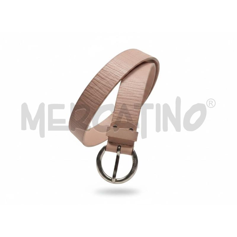 CINTURA DONNA MOSCHINO ROSA TG 42 | Mercatino dell'Usato Arcore 1