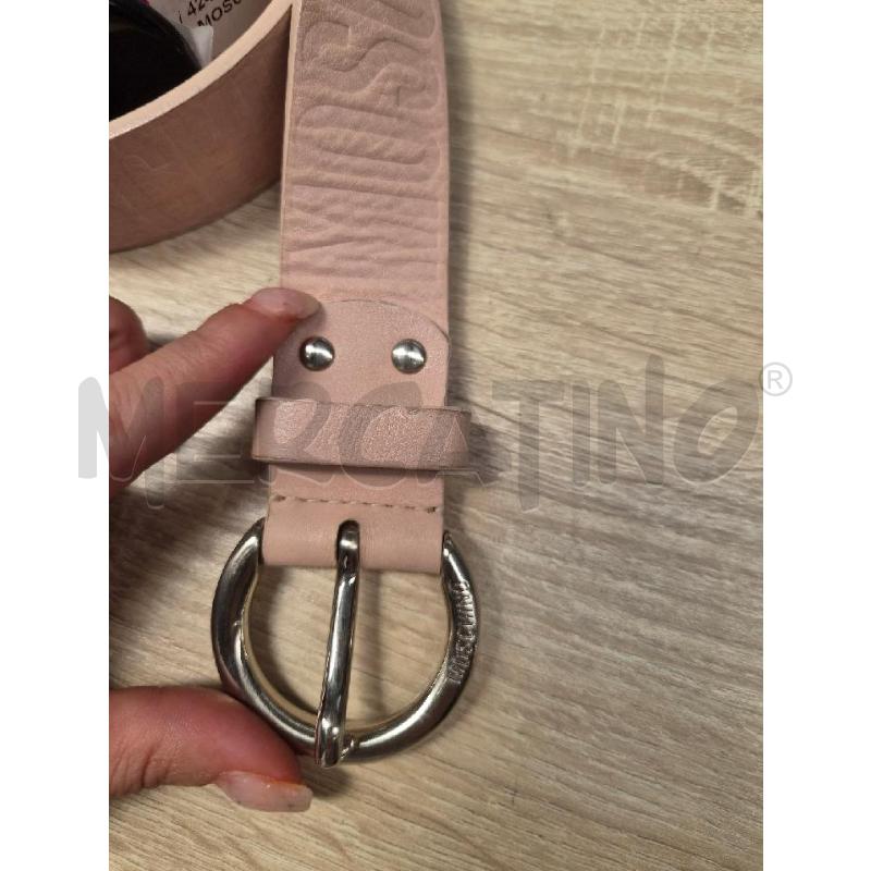 CINTURA DONNA MOSCHINO ROSA TG 42 | Mercatino dell'Usato Arcore 2