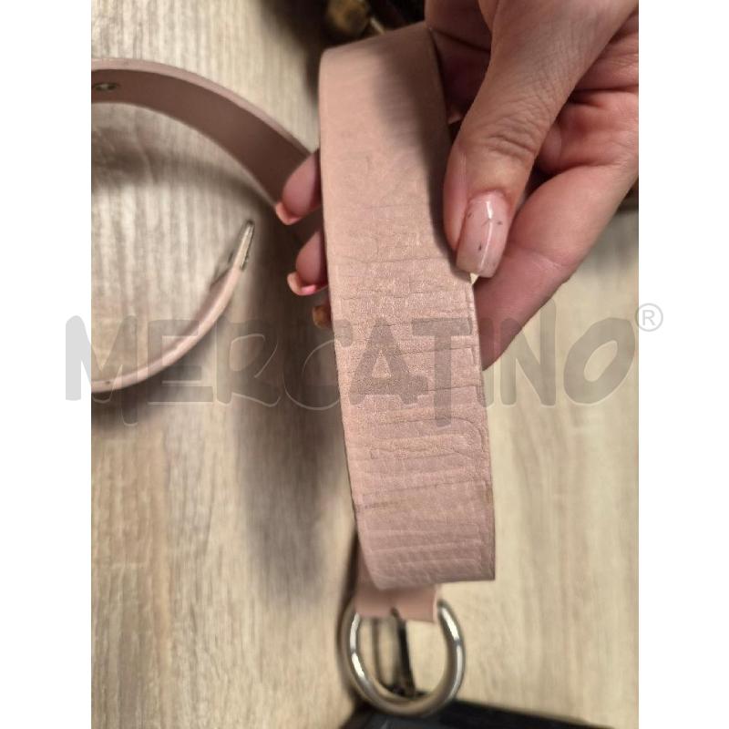 CINTURA DONNA MOSCHINO ROSA TG 42 | Mercatino dell'Usato Arcore 3