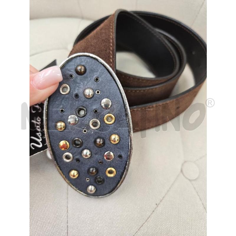 CINTURA DONNA TOSCA BLU MARRONE PELLE NEW  | Mercatino dell'Usato Arcore 2