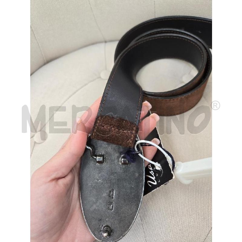 CINTURA DONNA TOSCA BLU MARRONE PELLE NEW  | Mercatino dell'Usato Arcore 3