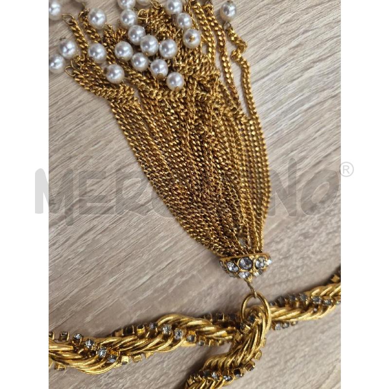 CINTURA DONNA VALENTINO CATENA ANNI 80 | Mercatino dell'Usato Arcore 3