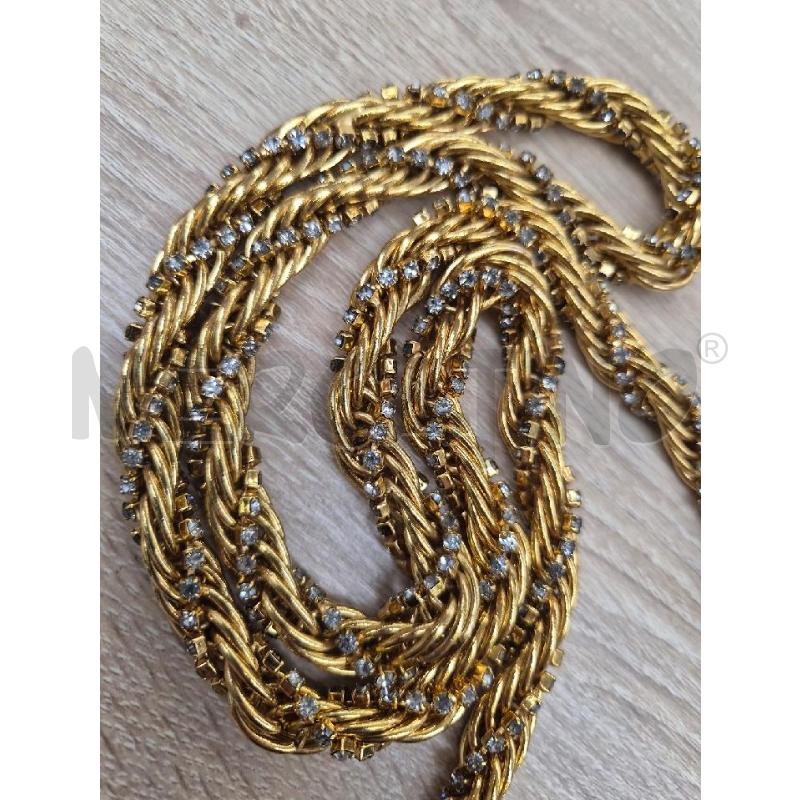 CINTURA DONNA VALENTINO CATENA ANNI 80 | Mercatino dell'Usato Arcore 4