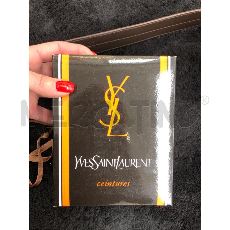 CINTURA DONNA YSL 100 CM COLOR KAKI NEW  | Mercatino dell'Usato Arcore 4