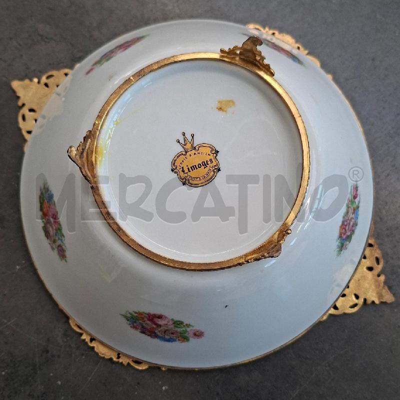 CIOTOLA LIMOGES DISEGNI ROSA E METALLO COLOR ORO  | Mercatino dell'Usato Arcore 2