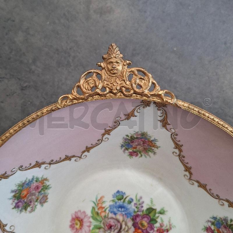 CIOTOLA LIMOGES DISEGNI ROSA E METALLO COLOR ORO  | Mercatino dell'Usato Arcore 3