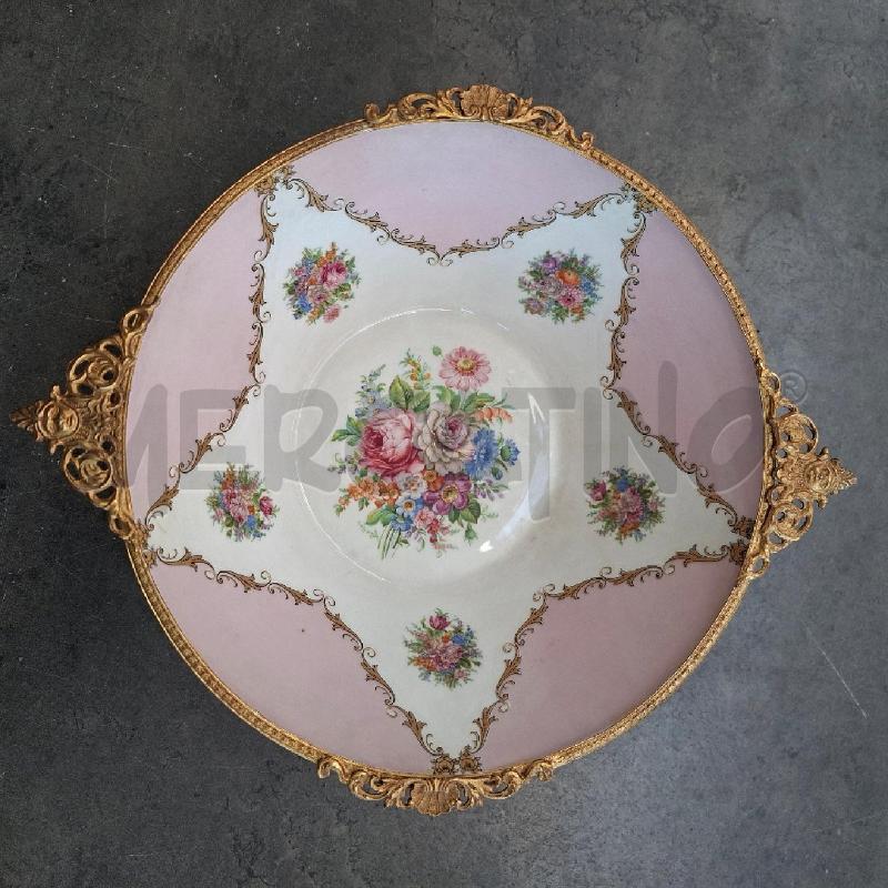 CIOTOLA LIMOGES DISEGNI ROSA E METALLO COLOR ORO  | Mercatino dell'Usato Arcore 4