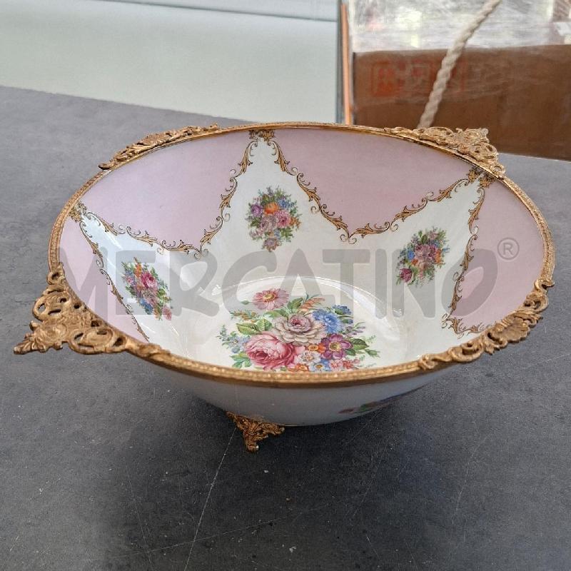 CIOTOLA LIMOGES DISEGNI ROSA E METALLO COLOR ORO  | Mercatino dell'Usato Arcore 5