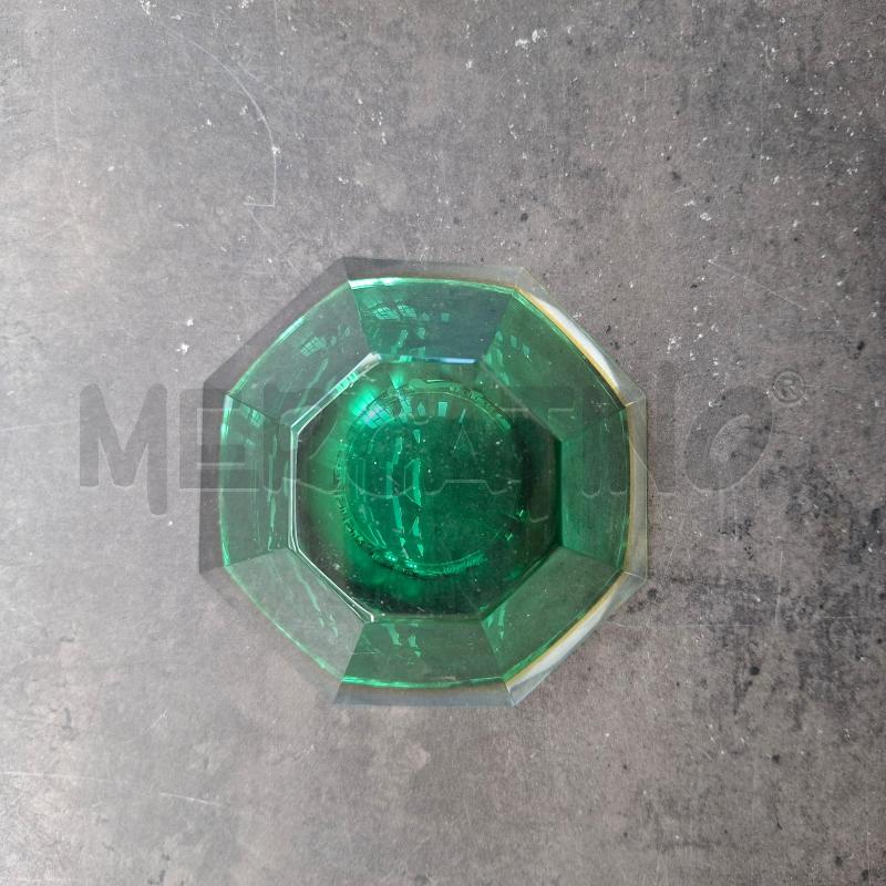 CIOTOLA VETRO SOMMERSO VERDE 12 CM  | Mercatino dell'Usato Arcore 2