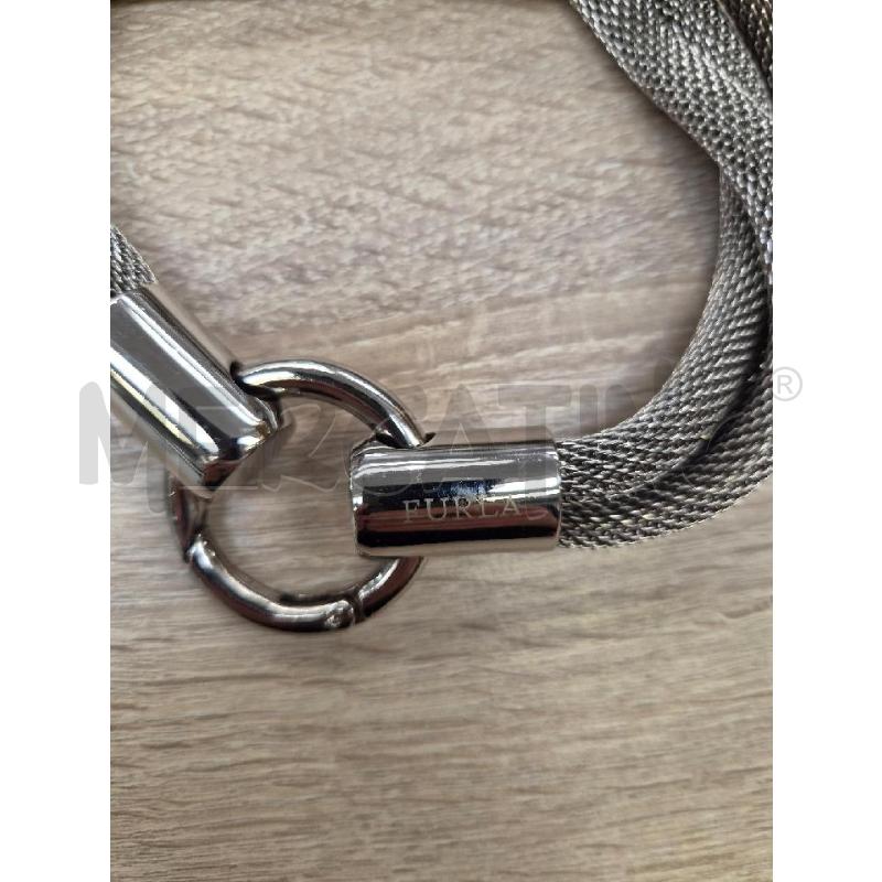 COLLANA FURLA ARGENTATA   | Mercatino dell'Usato Arcore 3