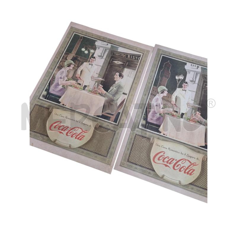 COLLEZIONE 3 STAMPE COCA COLA ANNI 80 70X100 CM  | Mercatino dell'Usato Arcore 3