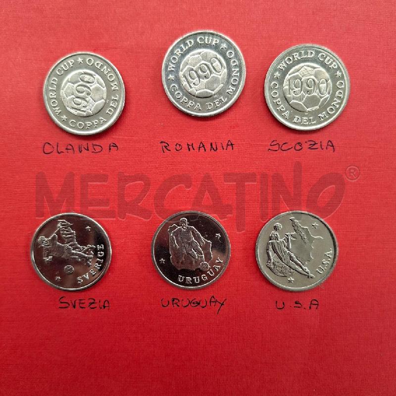 COLLEZIONE GETTONI WORLD CUP 1990 17 PX | Mercatino dell'Usato Arcore 3