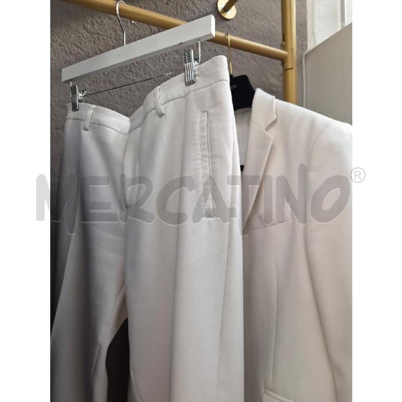 COMPLETO UOMO VERSACE COLLECTION BIANCO LATTE TG 48 | Mercatino dell'Usato Arcore 2