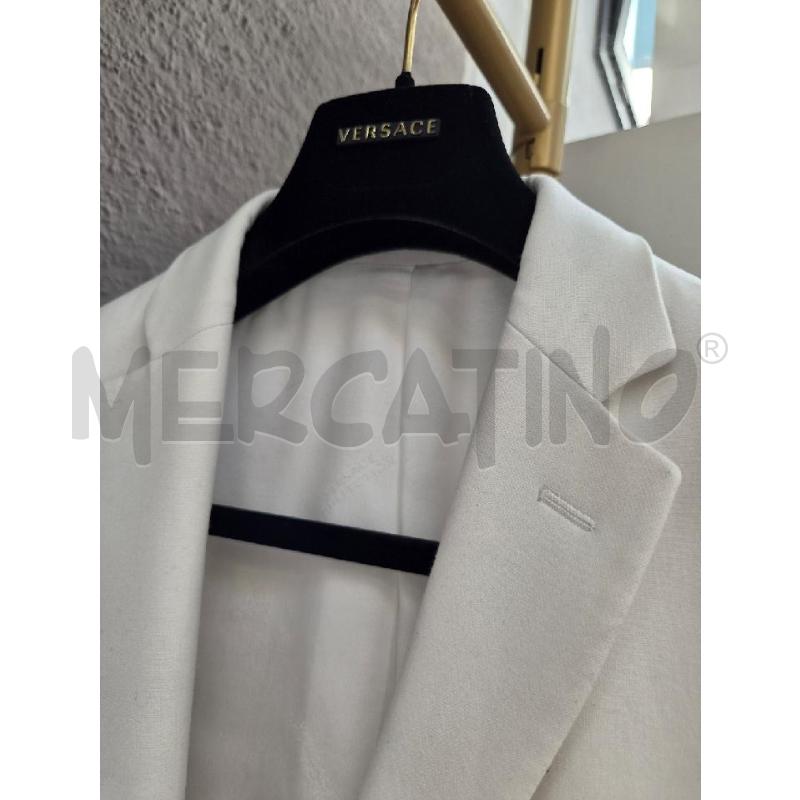 COMPLETO UOMO VERSACE COLLECTION BIANCO LATTE TG 48 | Mercatino dell'Usato Arcore 3