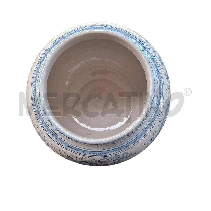 CONTENITORE MARCUCCI DERUTA DISEGNO BLU  | Mercatino dell'Usato Arcore 4