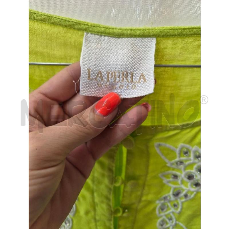 COPRICOSTUME LA PERLA VERDE LINO | Mercatino dell'Usato Arcore 4