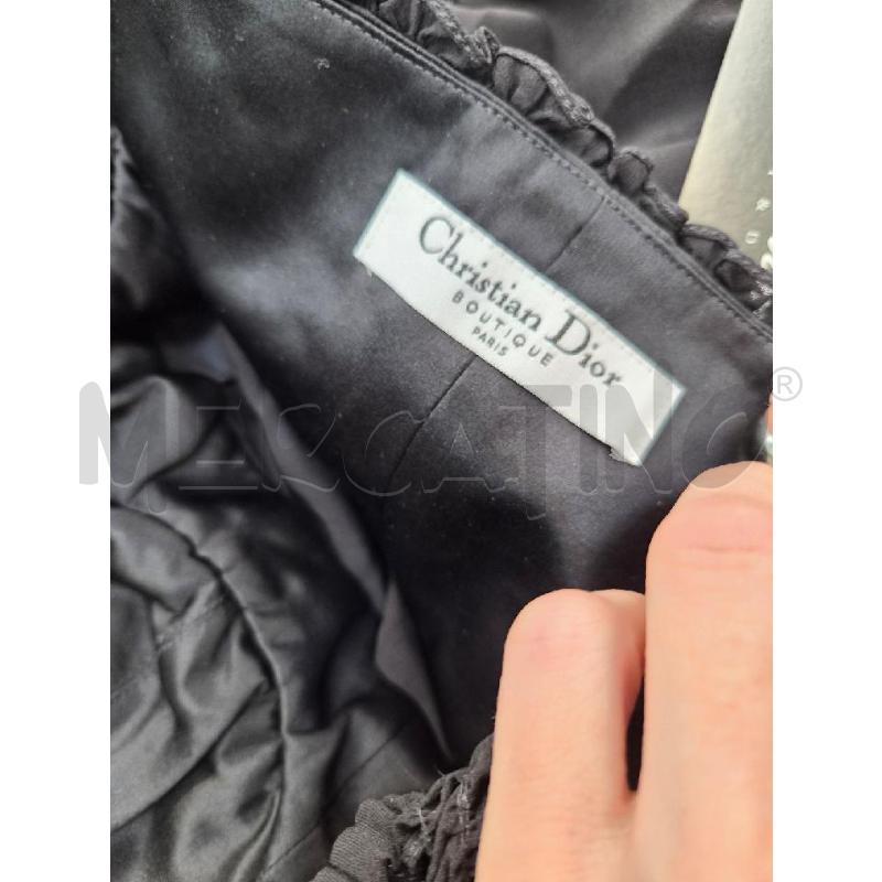 CORSETTO CHRISTIAN DIOR NERO SETA | Mercatino dell'Usato Arcore 4