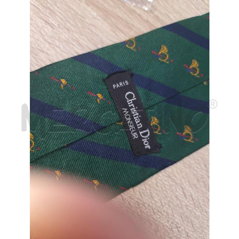 CRAVATTA CHRISTIAN DIOR  | Mercatino dell'Usato Arcore 3