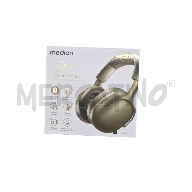 CUFFIE MEDION VERDI CON SCATOLA E ACCESSORI | Mercatino dell'Usato Arcore 1