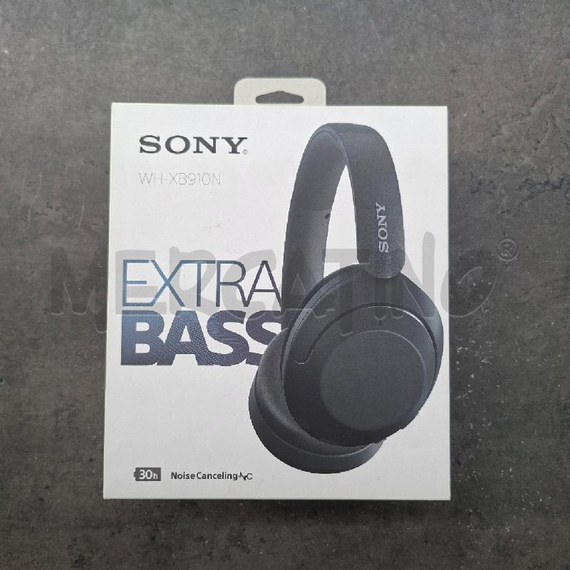 CUFFIE SONY EXTRA BASS NERE | Mercatino dell'Usato Arcore 1
