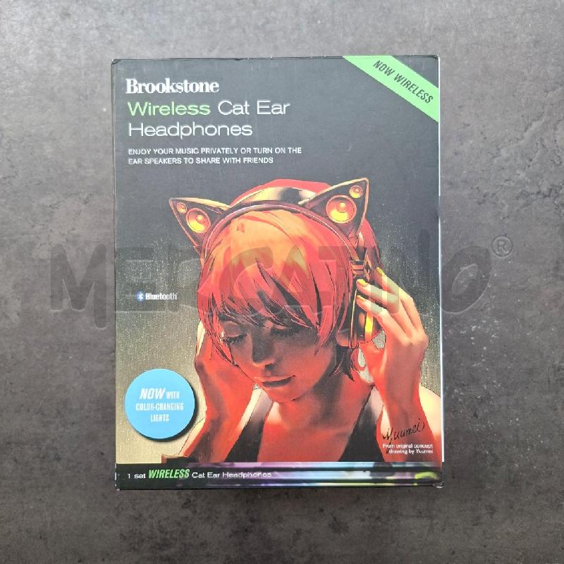 CUFFIE WIRELESS BROOKSTONE CAT EAR | Mercatino dell'Usato Arcore 1