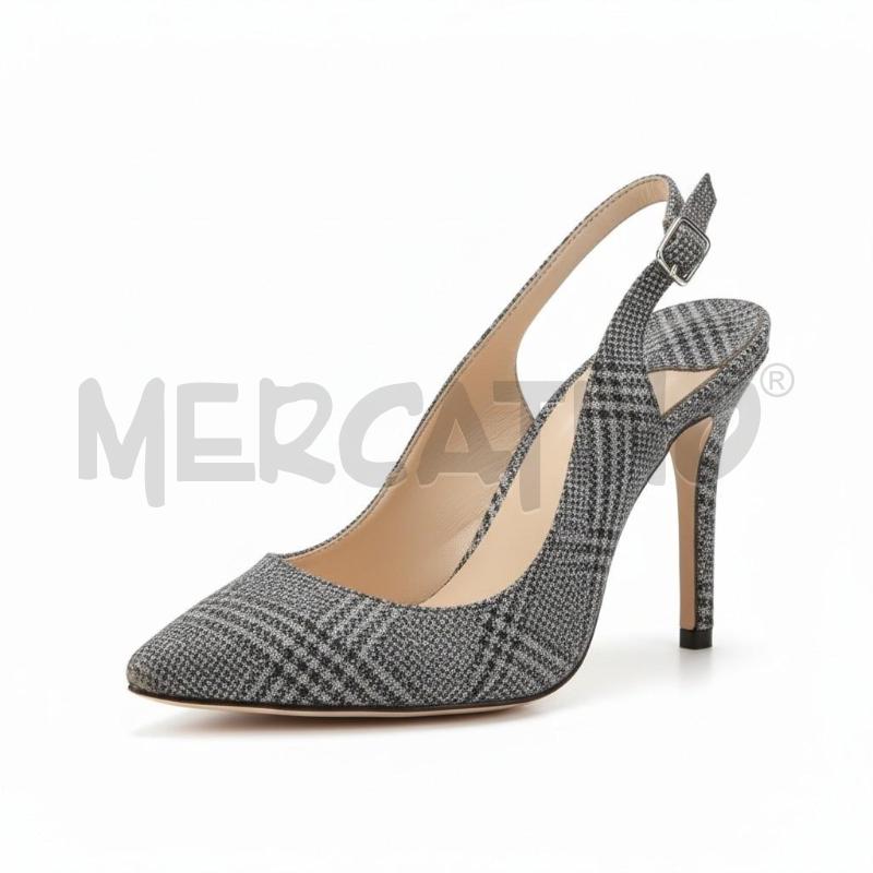 DECOLLETE JIMMY CHOO GRGIO LUREX N 40 | Mercatino dell'Usato Arcore 1