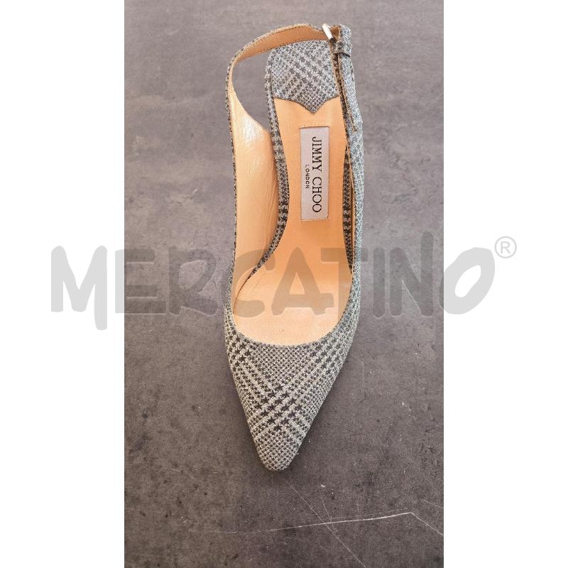 DECOLLETE JIMMY CHOO GRGIO LUREX N 40 | Mercatino dell'Usato Arcore 2