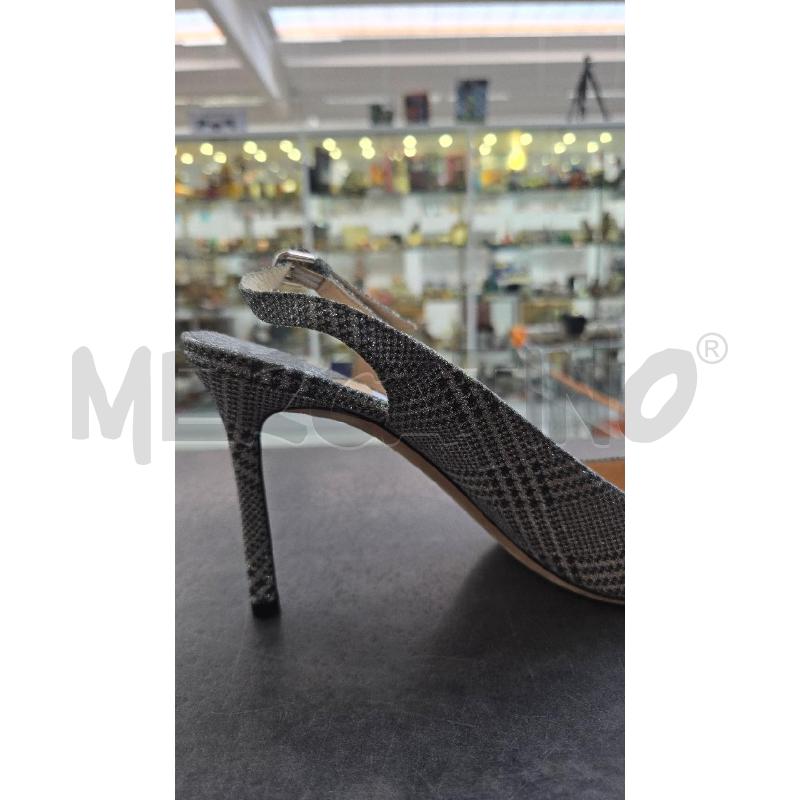 DECOLLETE JIMMY CHOO GRGIO LUREX N 40 | Mercatino dell'Usato Arcore 3