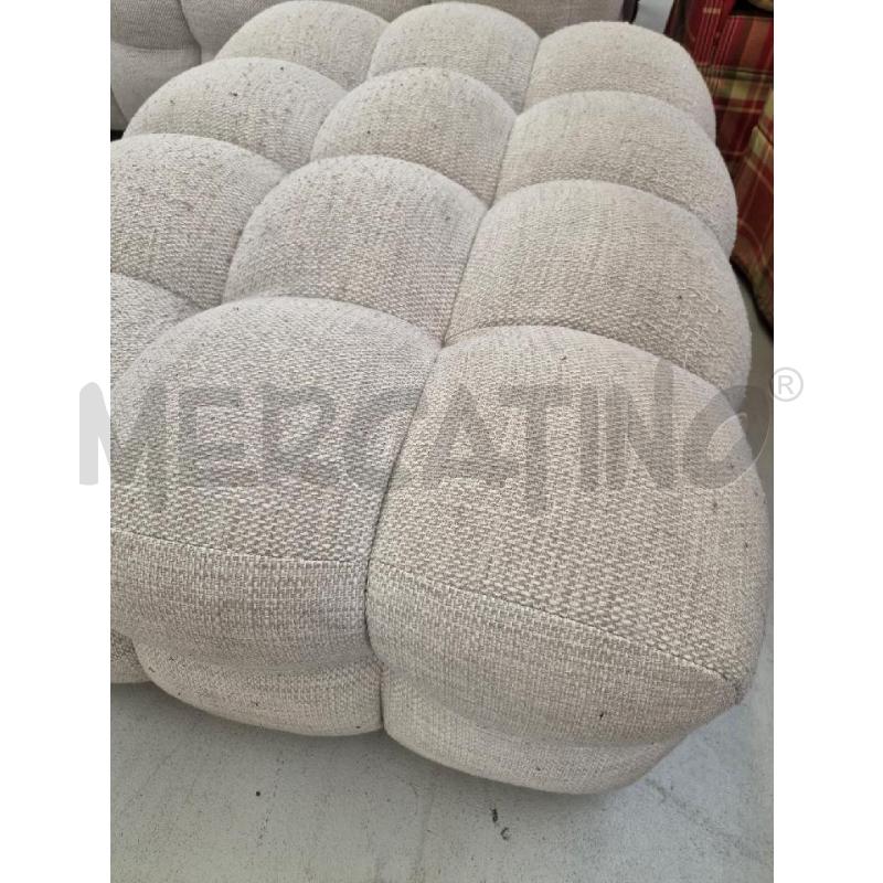 DIVANO E POUF MAISONS DU MONDE BEIGE | Mercatino dell'Usato Arcore 2