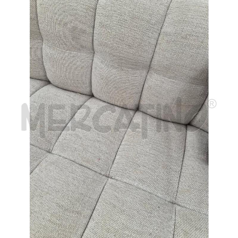 DIVANO E POUF MAISONS DU MONDE BEIGE | Mercatino dell'Usato Arcore 4